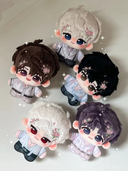 10cm Love and Deepspace Blossom Rendezvous 10cm Sylus Aster Caleb Rafayel Zayne Cotton Plush Doll Keychain Pendant Gift