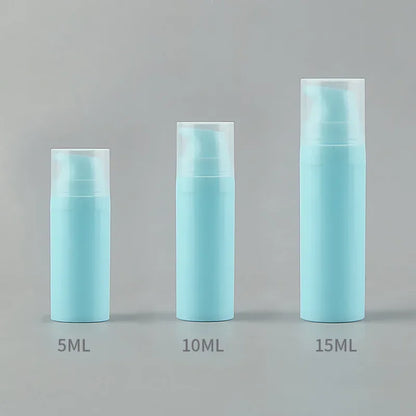 5/10/15/25ml Pp Vacuum Lotion Bottle Empty Cosmetic Container Cream Pump Refillable Bottles Travel Size Airless Liquid Bottle
