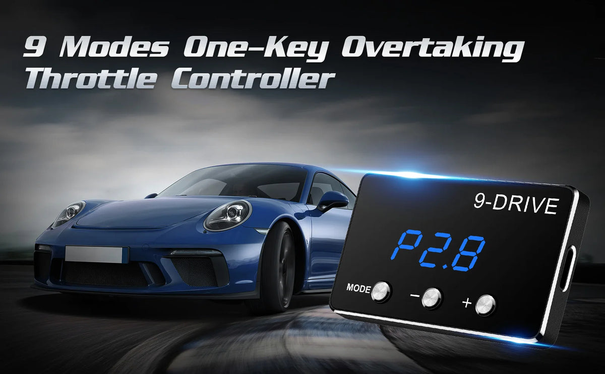 Racing Power Accelerator Controller Plug Play 9-Drives Electronics Throttle Controller Car Pedal Booster Tuning Parts Accessory