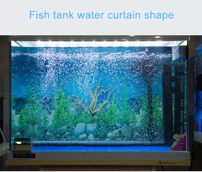 Aquarium Air Pump Oxygen Air Bubble Tube Aerator for Fish Tank Waterscape Bendable Air Stone Pipe Strip Diffuser Accessories