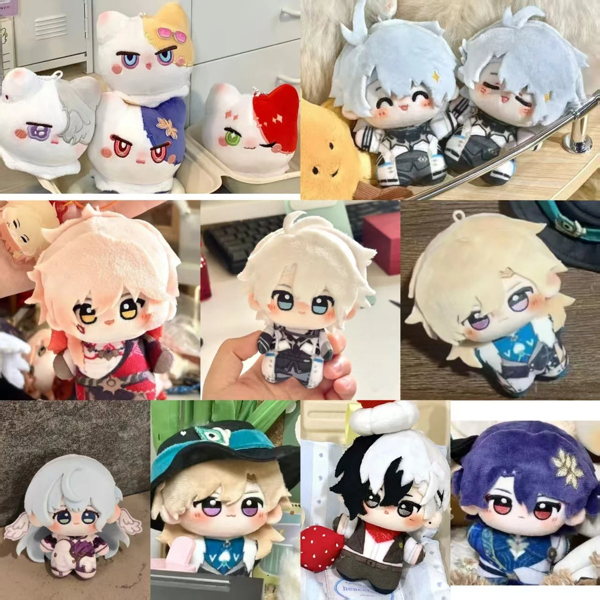 10cm Game Anime Honkai：Star Rail Phainon Cotton Doll Cosplay Dress Up Diy Plush Kawaii Plushie Stuffed Dolls Anime Game Toy
