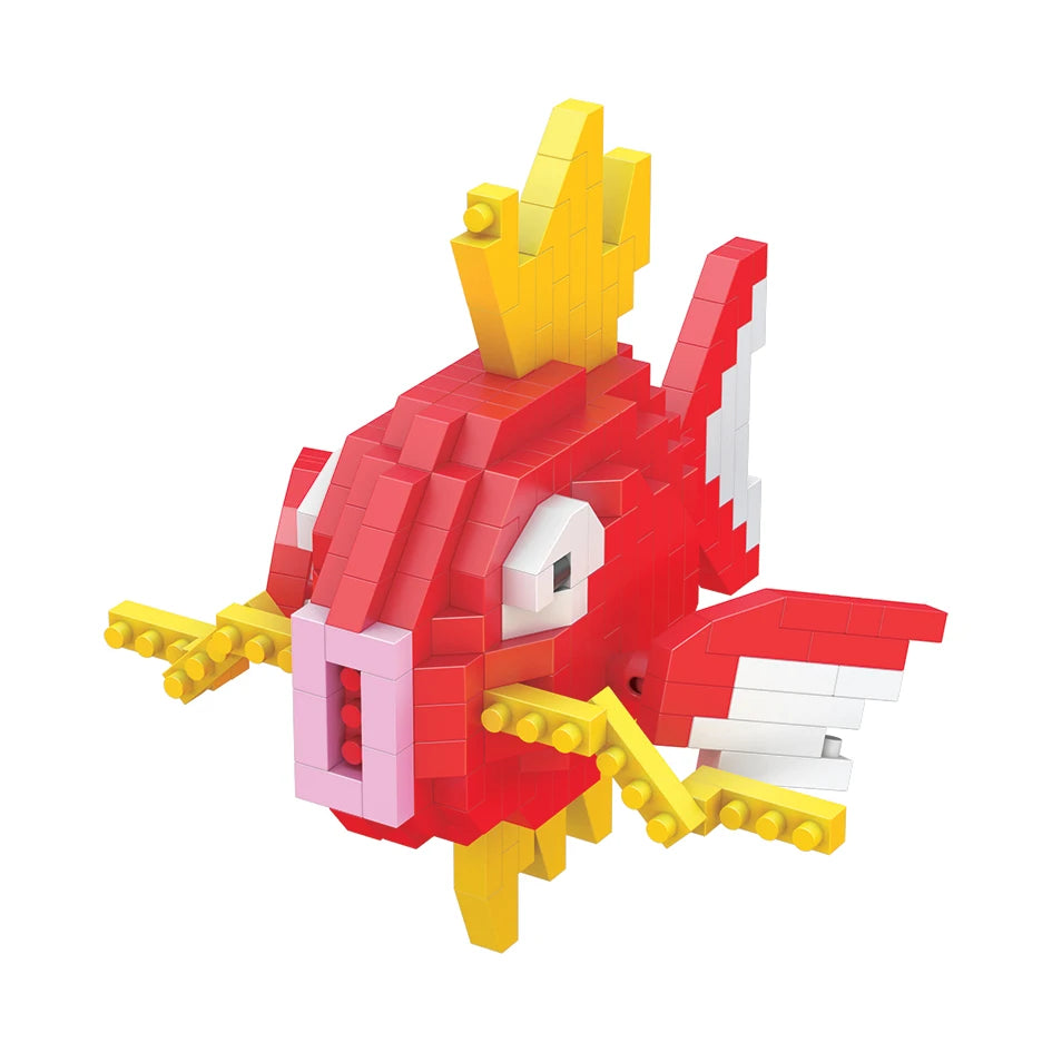 75 Style Building Blocks Assembly Anime Picachu Charizard Doll Blastoise Bulbasaur Gengar Bricks Figures Toy for Kid Gift