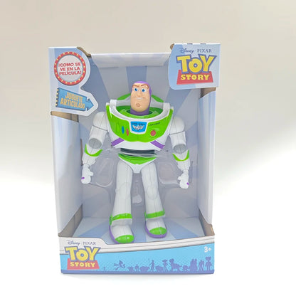 HOT Disney Toy Story 3 Buzz Lightyear Woody Anime Figure Toy Model Statue Ornament Pendant Action Doll Collection Kids Xmas Gift