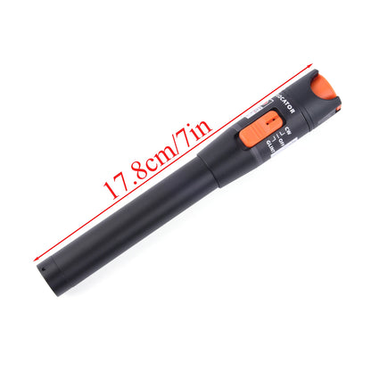1PCS Fiber Optic Tester Tool 5MW/10MW/15MW/20MW/30MW/50MW/60MW FTTH Optic Laser Pen SC/FC/ST Adjustable Red Light Power Meter