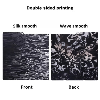 For Anycubic Kobra S1 Plate Pei Sheet 264x276mm Textured Kobra X Combo Build Plate Double Sided PEO PET Kobra S1C build Plate
