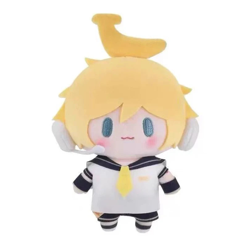 Hatsune Miku Plush Toys Keychain Kagamine Len Rin Backpack Anime Peripheral Cute Stuffed Doll Bags Decoration Girl Birthday Gift