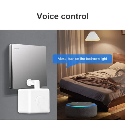 Tuya Zigbee / Bluetooth Fingerbot Plus Robot Button Pusher Switch Bot Smart Home Work With Alexa Google Home Smart Life App