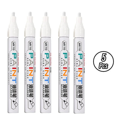 8 Colors Car Scratch Repair Paint Pen Quick Dry Touch Up Paint Repair Pen Waterproof Wheel Tyre Marker Auto Paint Marker Pens