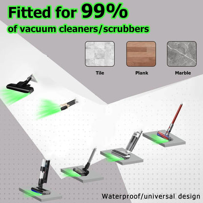 Vacuum Cleaner LED Dust Display Lamp Waterproof Green Laser Light Vacuum Parts