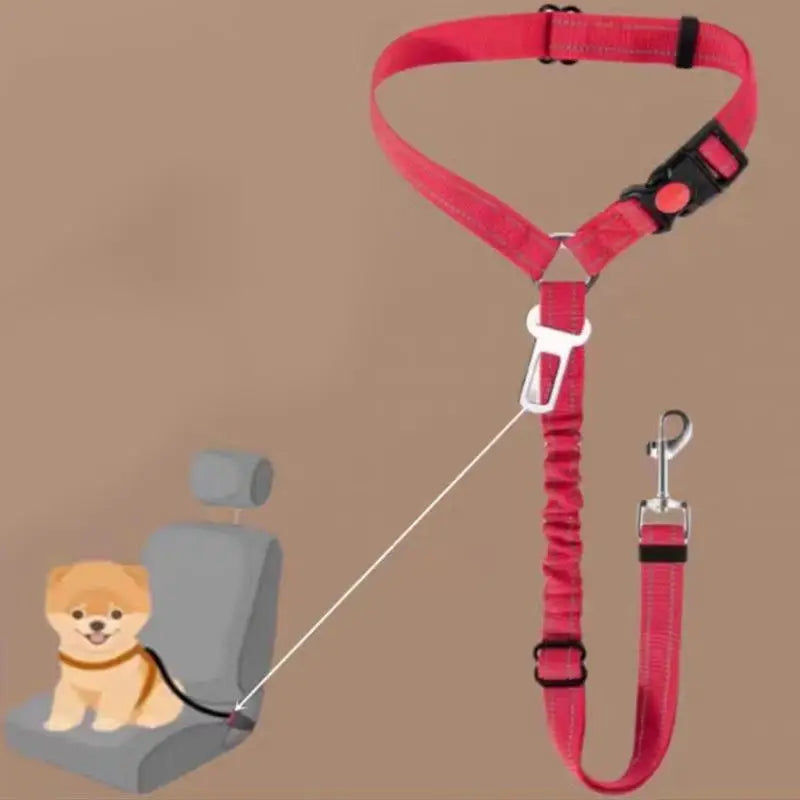 5Pcs Heavy-Duty Pet Seat Belt Adapter Metal Seat Belt Clip and Buckle Lock for Vehicle Pet Leash Securement