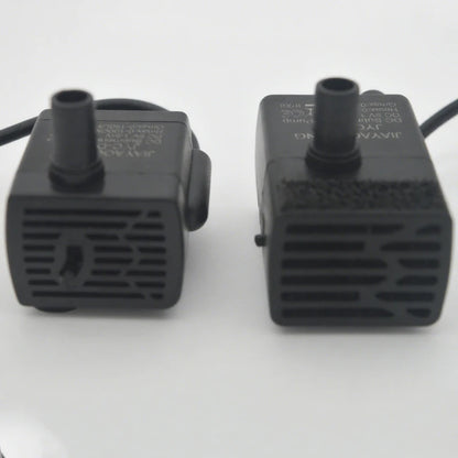 Ultra Quiet USB Aquarium Fish Tank Filtration Pump Mini Pet Fountain Submersible Adjustable Flow Water Circulation Pump 5V 5W