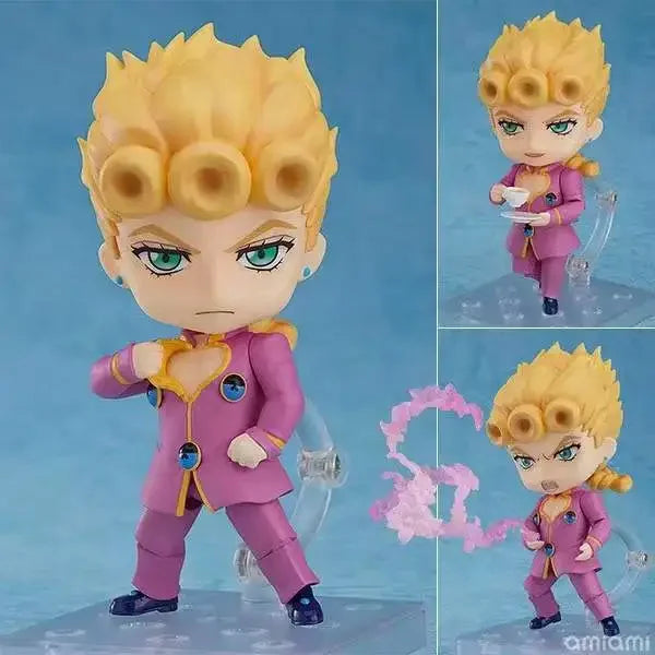 10cm #1624 Q Version Anime Bizarre Adventure Figure Dio Brando PVC Action Figure Collectible Model Toys Kid Gift