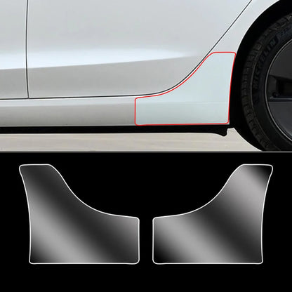 For Tesla Model3/Y 2017-2025 Front Door Rear Door Protective Film Invisible Car Clothing TPU Film Decoration for Model Y Juniper