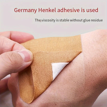 50pcs Extra-Large Waterproof & Breathable Bandages for Emergency Wound Care PE Material, Ideal for Sports Injuries & Outdoor Use