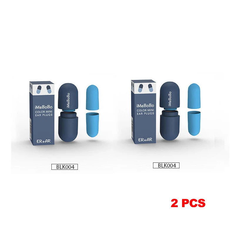 Soundproof Sleep Ear Plugs Earplugs for Sleeping Special Mute Soft Slow Rebound Student Anti-Noise Protection Anti Snore Earplug