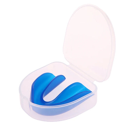 1PC Silicone Night Mouth Guard For Teeth Clenching Grinding Dental Bite Sleep Aid Mouth Tray Personal Health Care Sleep
