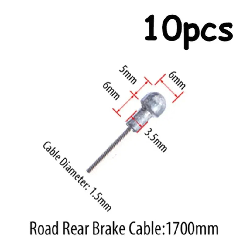 5/10PC Bicycle Brakes Line Road Mountain Bike Brake Cable Universal Bicycle Shift Cable Durable Road MTB Brake Shift Wire