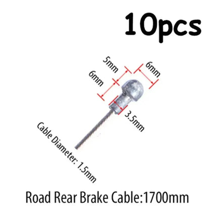 5/10PC Bicycle Brakes Line Road Mountain Bike Brake Cable Universal Bicycle Shift Cable Durable Road MTB Brake Shift Wire