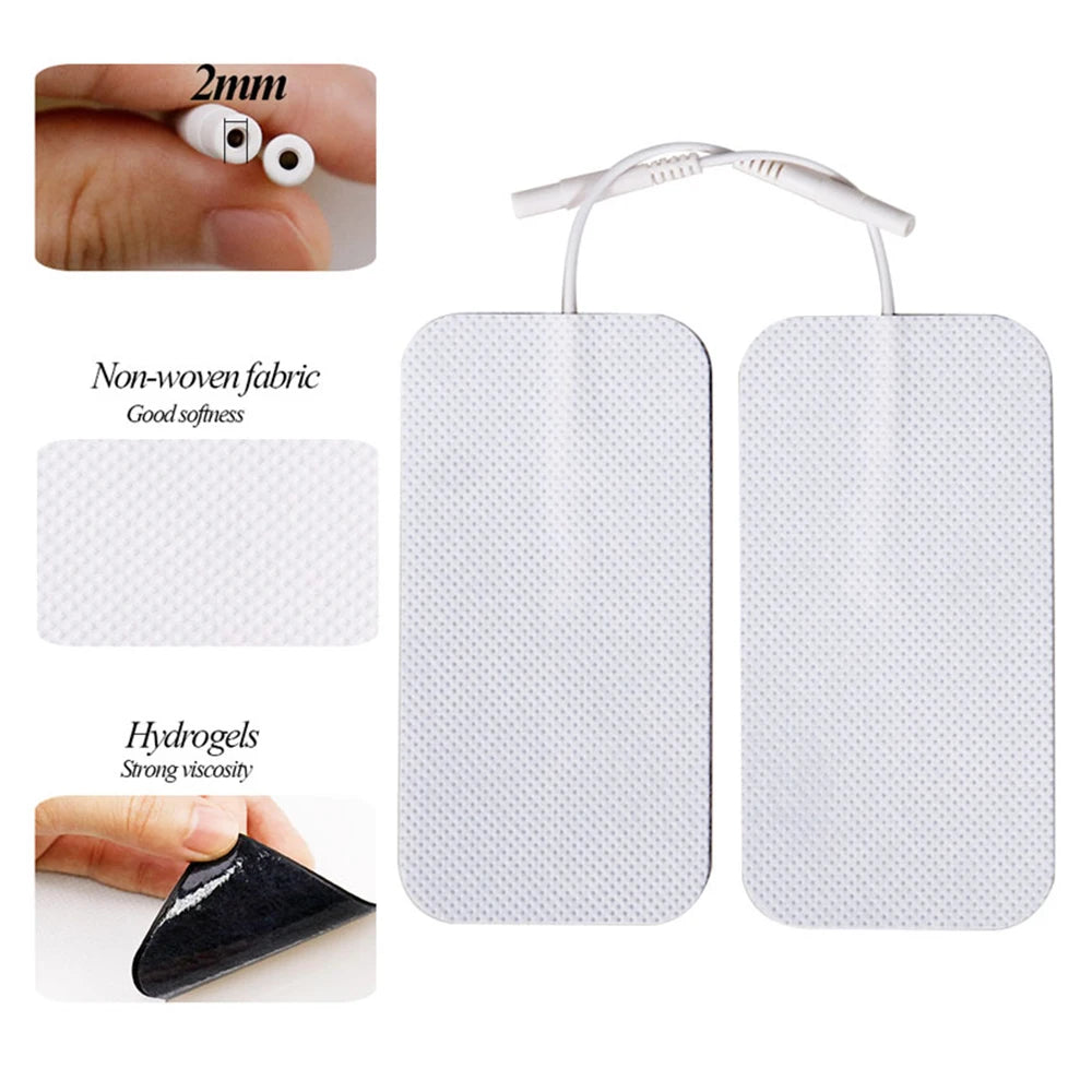 10/20/50Pcs Tens Electrode Pads Gel Self-adhesive Patches For Acupuncture Massager Slimming Pulse EMS Muscle Stimulator Sticker
