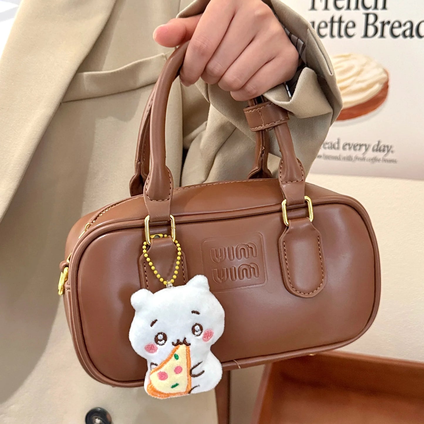 1/3 Pcs Chiikawa Cute Plush Cartoon Doll Pendant Brooch Backpack Keychain Decoration Pendant