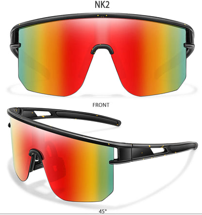 3-8 Years Old Brand Kids Cycling Sunglasses Boys Girls Outdoor Baseball Bike Bicycle Sport Eyewear Youth Gift UV400