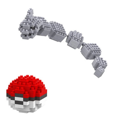 75 Style Building Blocks Assembly Anime Picachu Charizard Doll Blastoise Bulbasaur Gengar Bricks Figures Toy for Kid Gift
