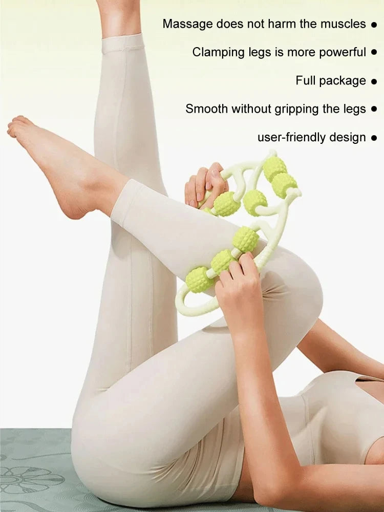 12-Round Slimming & Muscle Relaxation Equipment for Thighs and Calves, Leg Toning Artifact
