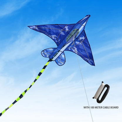 YongJian Plane Kites With Handle And Line Good Flying kites for kids ages 14+Outdoor Fun Sports kites