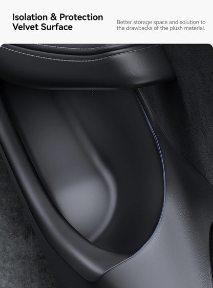 YZ For Tesla Model Y Juniper Model 3 Highland Door Side Storage Box Full-Cover Front and Rear Interior Storage Box Accessories