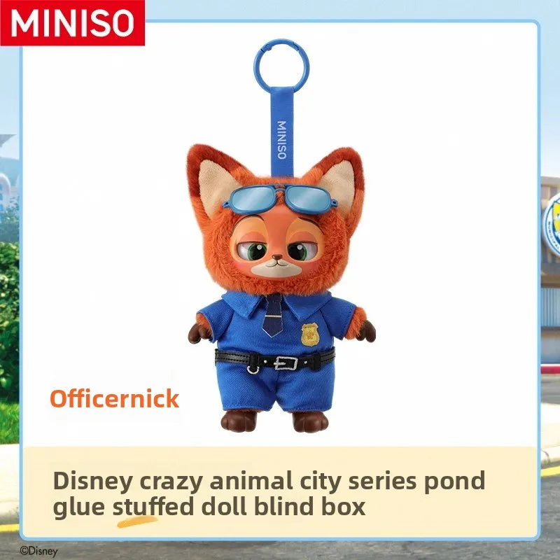 2025 new Disney Zootopia 2 Plush Vinyl Keychain Blind Box Collectible Toy Gift for Girls Animal Mystery Trending Child Toys