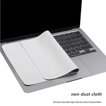 Microfiber Keyboard Dust Cover for MacBook Pro 15-16 inch Air 15 Dustproof Protective Cloth Ultra Thin Waterproof Keyboard Prote