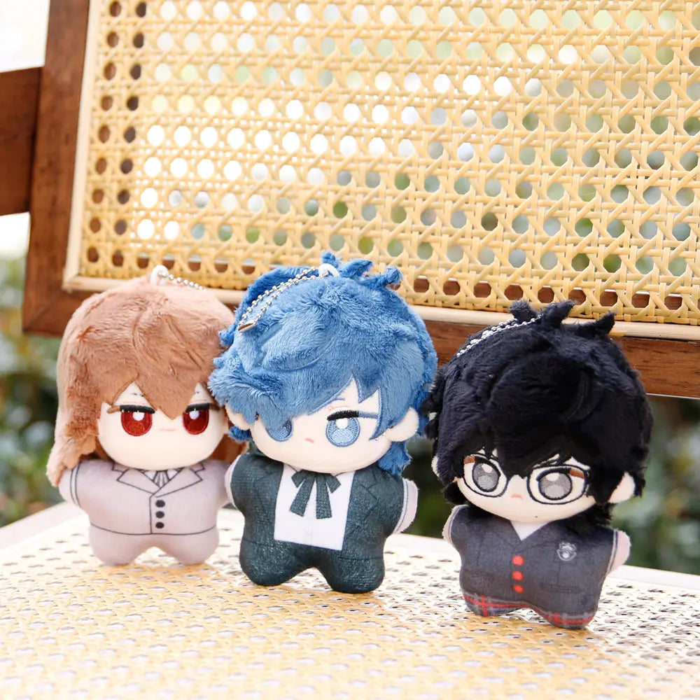 10cm Cosplay Anime Cartoon Plush Toy Joker Yuuki CROW Makoto Soft Starfish Body Squeaking Plush Doll Kids Gifts Home Decor