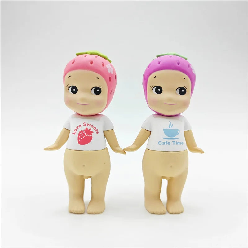 Sonny Angel Blind Box Toys Seoul Series Anime Action Figures Ornaments Strawberry Dolls Fans Children Christmas Birthday Gifts