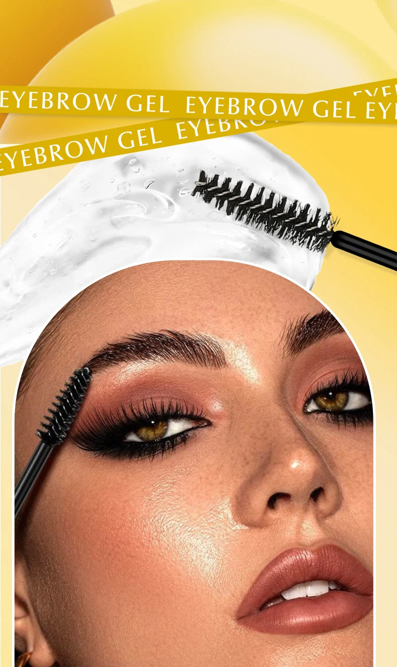 O'CHEAL 3D Eyebrow Gel Colorless Transparent Create Natural Eyebrows Quick-dry Waterproof Long-lasting Thick Full Eyebrow Makeup