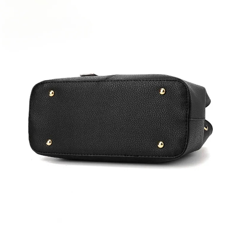 New luxury women's leather bag, well-known designer brand handbag, women's handbag wallet, fashionable shoulder bag
