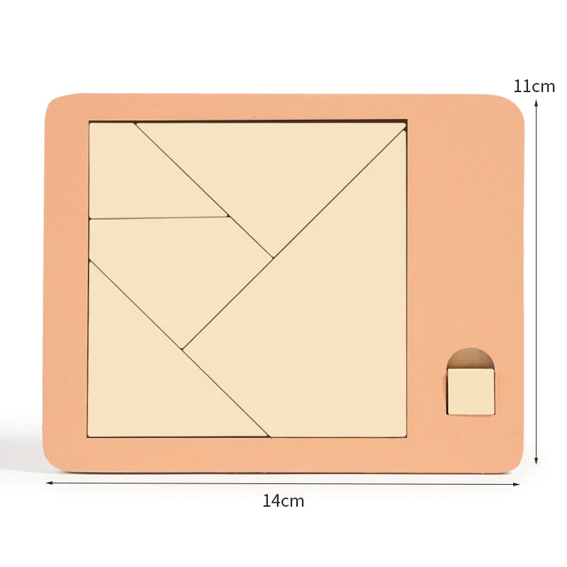 Wooden Geometric Puzzles Challenge Impossible Brain Burning Decompression IQ Mind Brain Teaser Jigsaw Puzzle for Adults Kids