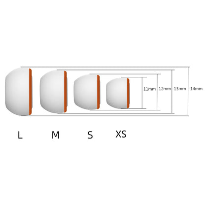 Memory Foam Ear Tips for Apple AirPods Pro 2 1 Silicone Ear Cushion Replacement Earphone Earpads Ear Plug Cap Accessories 1 Pair