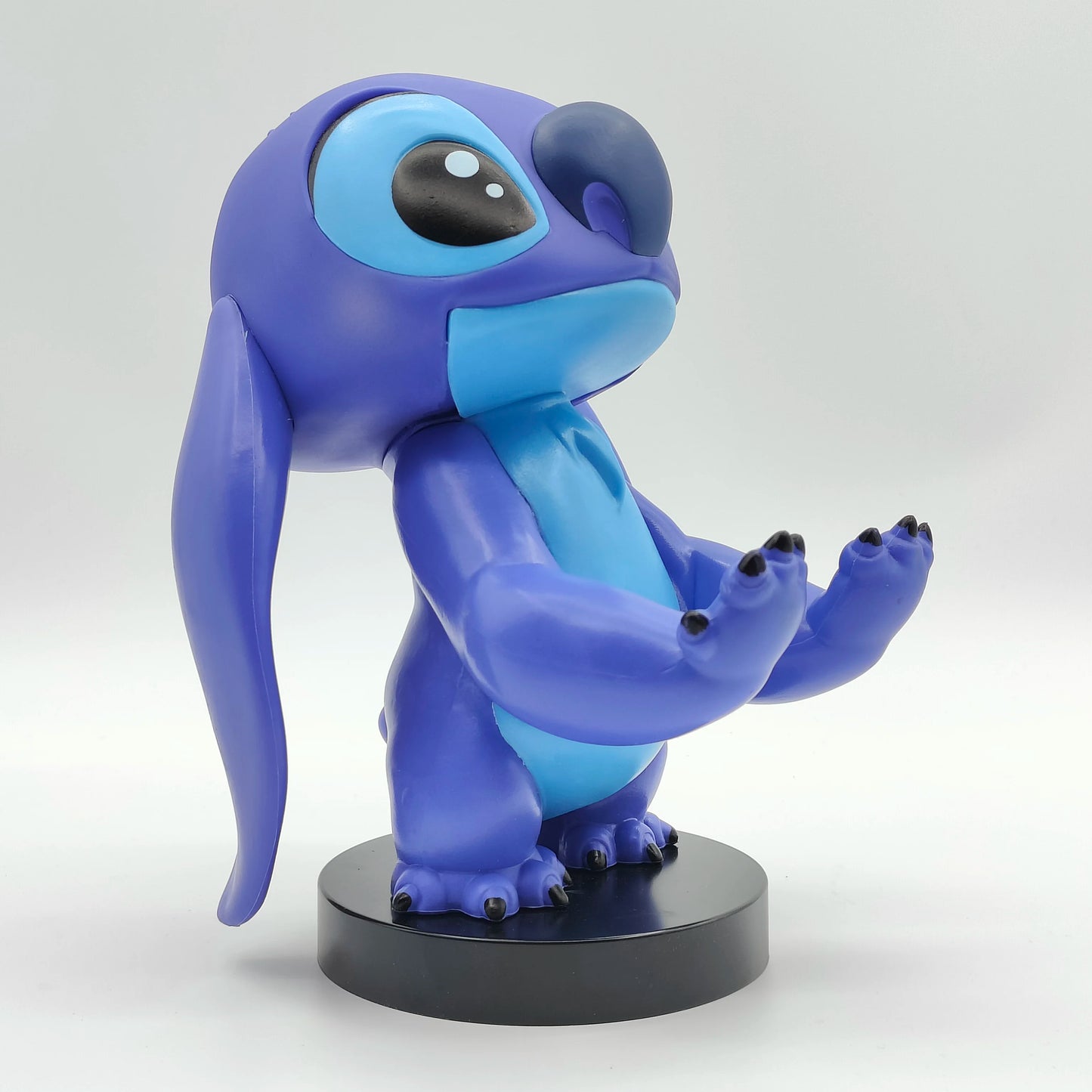 Stitch Over Size Action Figure Toys Game Controller Mobile Phone Holder Collection Cartoon Model Vinyl Doll Ornament Decoration