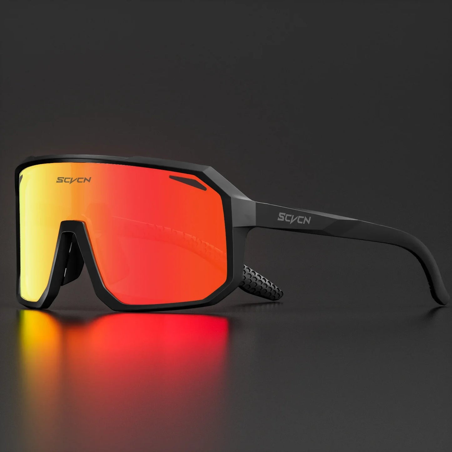 SCVCN New Sports Men UV400 Cycling Glasses Bike Sunglasses Outdoor Eyewear  MTB Bicycle Women Riding Hiking Goggles