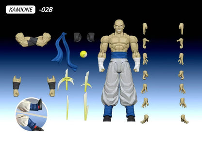 In Stock New Tonsenarttoys Kamione 02A 02B Dragon Ball Z Gojita SHF Super Saiyan SSJ Gogeta Dragon Anime Action Figures Toys