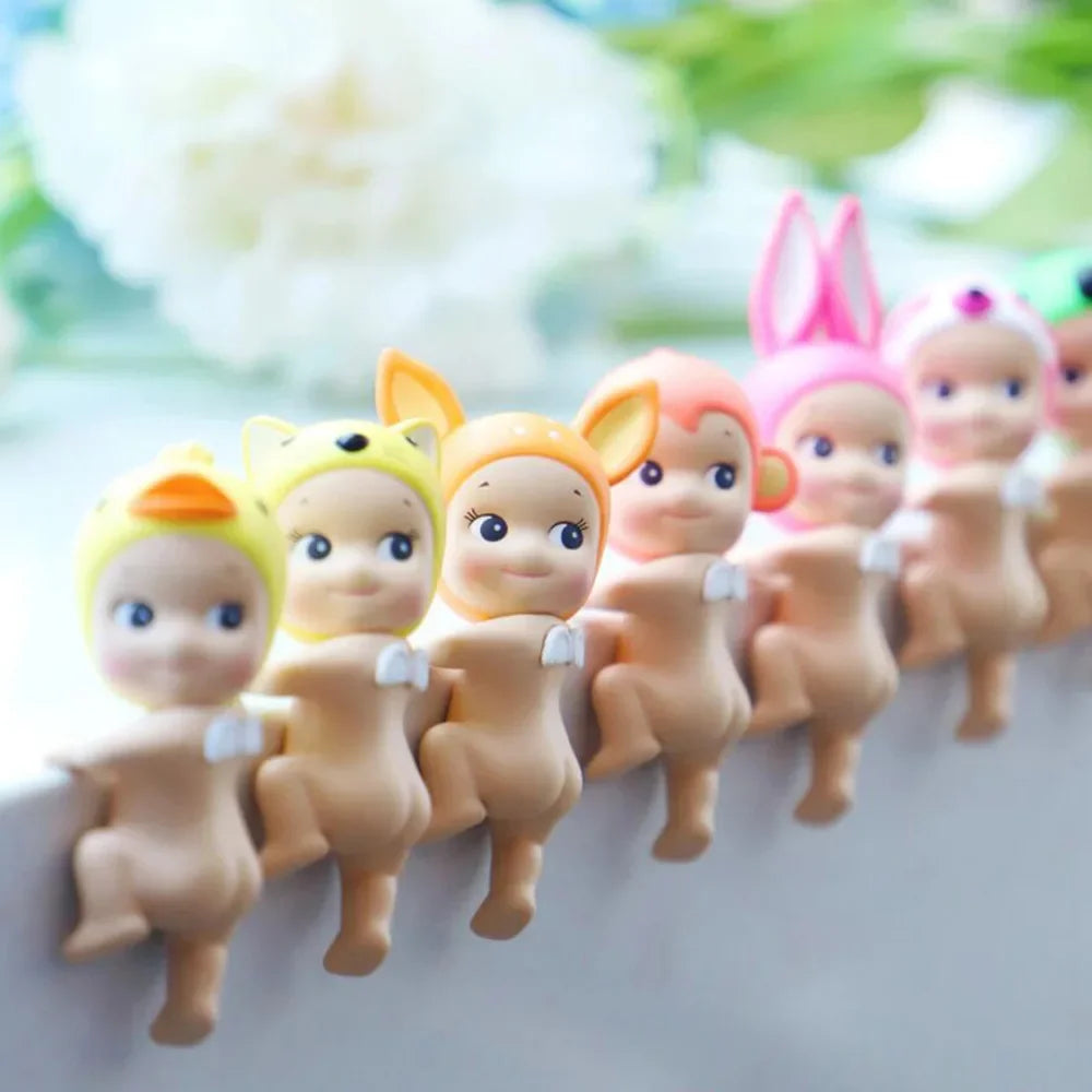 Sonny Angel Looking Back Series Blind box Action Figures Cute Mysterious Surprise Toy Anime Model Doll Child Christmas Gifts