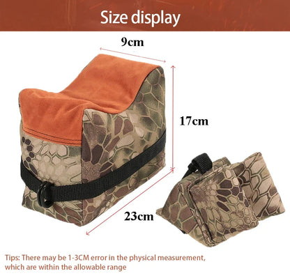 Front And Rear Bags Sandbags (Without Sand) Outdoor Camping Storage Bag Portable Item Storage And Storage Sandbags