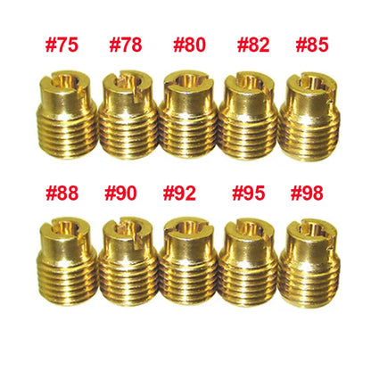 10pcs Carburetor Main Jet Air Jets M7 for Predator 212cc Mini Bike Go Kart Honda GX160 GX200 GX390