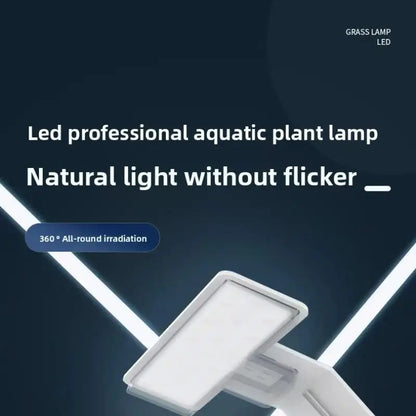 Aquarium USB LED Fish Tank Light Energy Efficient Waterproof Clip on Aquarium Lighting for Aquatic Plants and Small Tanks