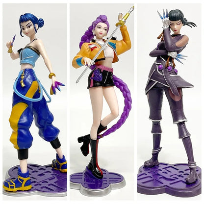 22cm/8.66inch Anime KPop Hunter Periphery Toy Doll Action Figure PVC Model Desktop Ornament Toy Fans Christmas Gifts