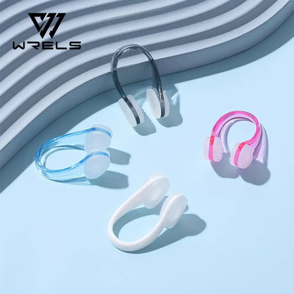 2 Pcs Swimming Nose Clip Professional Swimming Training Anti-choking Comfortable Waterproof and Non-slip Nose Clip