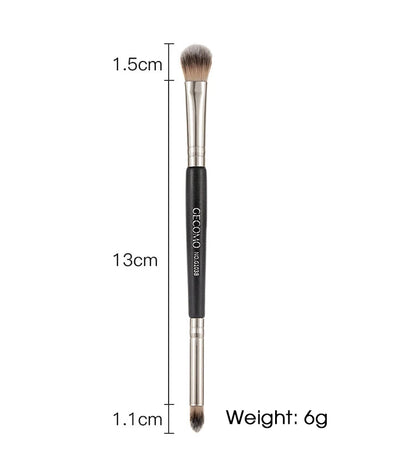 Double-headed painting eyeshadow brush novice makeup brush soft hair does not eat powder natural dizzy dye easy makeup