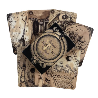Old Style Lenormand Fortune-Telling Oracle Cards Tarot Divination Deck English Vision Edition Board Playing Game For Party