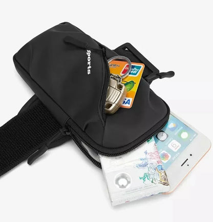 Running Phone Holder Jogging Bags for iPhone Samsung Universal Waterproof PU Sports Armband Phones Arm Bag Running Accessory