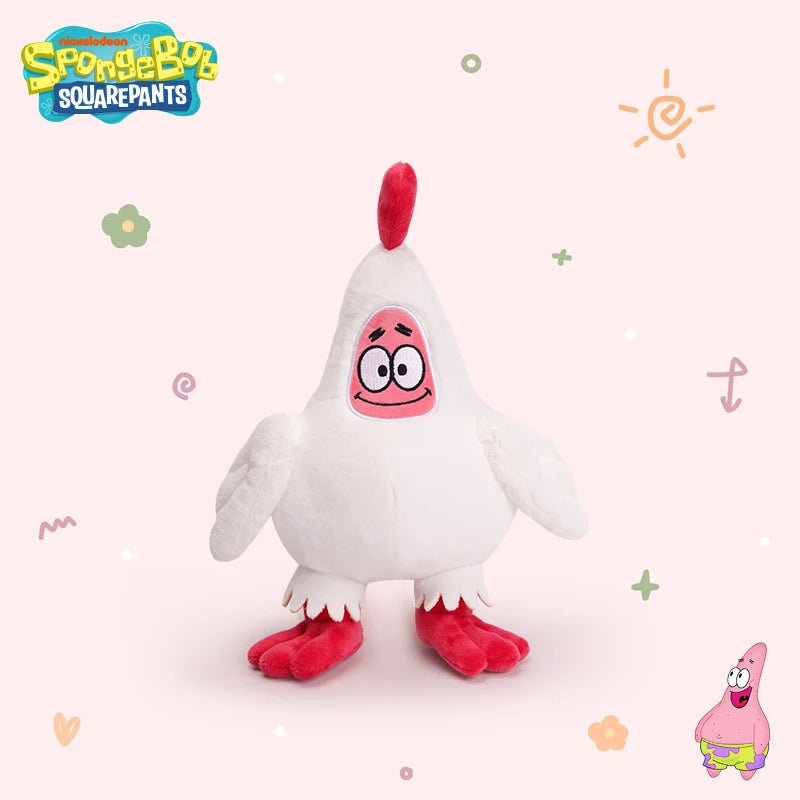 Anime Spongebob Squarepants Patrick Star Squidward Eugene H. Krabs Gary Stuffed Plush Toy Pendant Keychain Birthday Gift For Kid